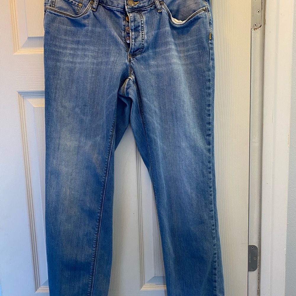 Eddie Bauer Boyfriend Button Fly jeans size 12